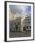 Architecture of the Old Town (The Three Brothers), Riga, Latvia, Baltic States-Gary Cook-Framed Photographic Print