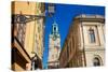 Architecture, Stortorget Square, Gamla Stan, Stockholm, Sweden, Scandinavia, Europe-Frank Fell-Stretched Canvas