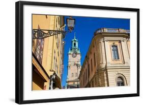 Architecture, Stortorget Square, Gamla Stan, Stockholm, Sweden, Scandinavia, Europe-Frank Fell-Framed Photographic Print