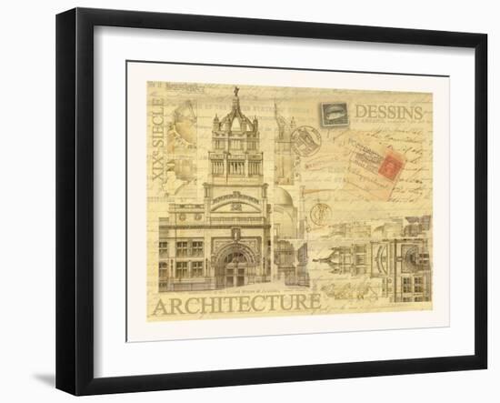 Architecture-Maria Trad-Framed Giclee Print