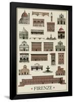 Architettura Firenze-null-Framed Poster