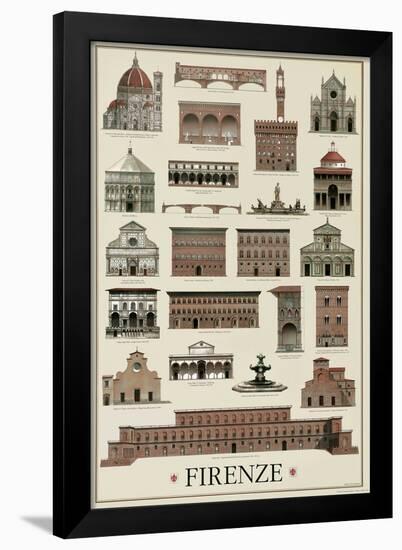 Architettura Firenze-null-Framed Poster