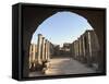 Archway, Ancient City Archaelogical Ruins, Unesco World Heritage Site, Bosra, Syria, Middle East-Christian Kober-Framed Stretched Canvas