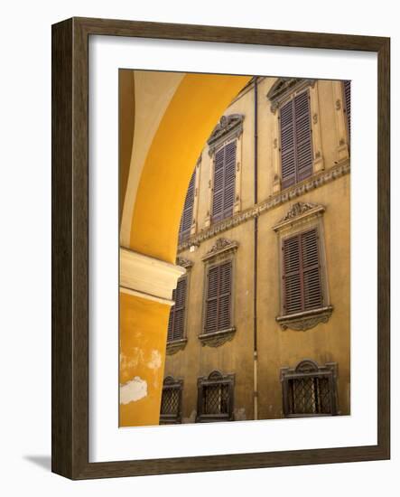 Archway and Architecture, Modena, Emilia Romagna, Italy, Europe-Frank Fell-Framed Photographic Print