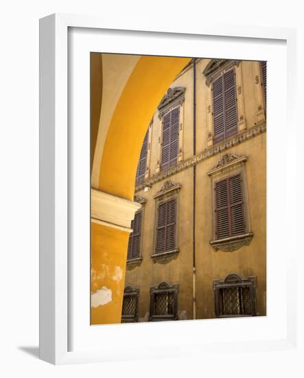 Archway and Architecture, Modena, Emilia Romagna, Italy, Europe-Frank Fell-Framed Photographic Print