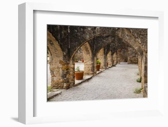 Archway at Mission San Jose-Larry Ditto-Framed Photographic Print