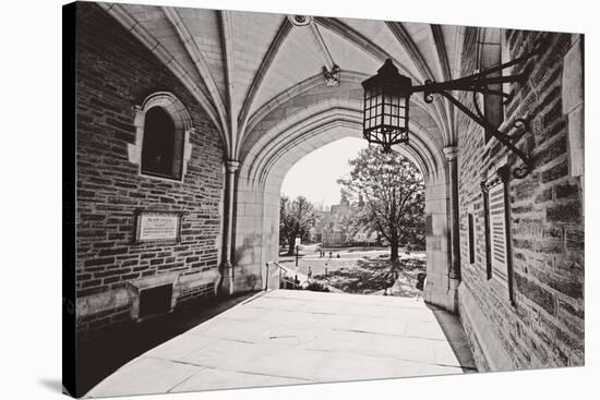 Archway, Blair Hall, Princeton University, NJ-George Oze-Stretched Canvas