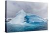 Archway Formed in a Glacial Iceberg at Cierva Cove, Antarctica, Polar Regions-Michael Nolan-Stretched Canvas