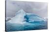 Archway Formed in a Glacial Iceberg at Cierva Cove, Antarctica, Polar Regions-Michael Nolan-Stretched Canvas