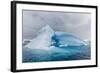 Archway Formed in a Glacial Iceberg at Cierva Cove, Antarctica, Polar Regions-Michael Nolan-Framed Photographic Print