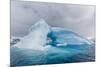 Archway Formed in a Glacial Iceberg at Cierva Cove, Antarctica, Polar Regions-Michael Nolan-Mounted Photographic Print