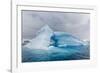 Archway Formed in a Glacial Iceberg at Cierva Cove, Antarctica, Polar Regions-Michael Nolan-Framed Photographic Print