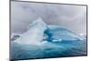 Archway Formed in a Glacial Iceberg at Cierva Cove, Antarctica, Polar Regions-Michael Nolan-Mounted Photographic Print