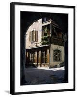 Archway in the Old Town, Annecy, Lake Annecy, Rhone Alpes, France, Europe-Stuart Black-Framed Photographic Print