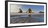 Archway Islands, Wharariki Beach, Tasman, South Island, New Zealand-Rainer Mirau-Framed Photographic Print