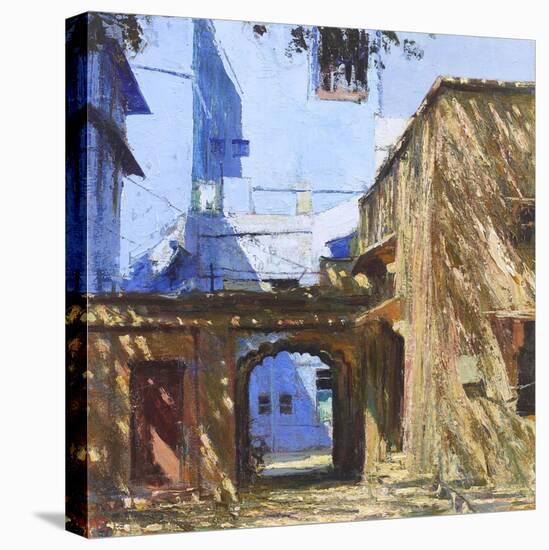 Archway, Jodphur, 2017-Andrew Gifford-Stretched Canvas