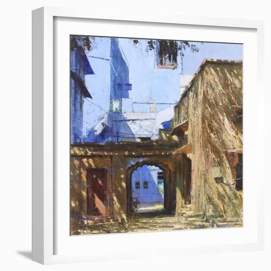 Archway, Jodphur, 2017-Andrew Gifford-Framed Giclee Print