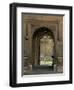 Archway Leading to the Bodleian Library, Oxford, Oxfordshire, England, United Kingdom-Ruth Tomlinson-Framed Premium Photographic Print