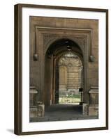 Archway Leading to the Bodleian Library, Oxford, Oxfordshire, England, United Kingdom-Ruth Tomlinson-Framed Photographic Print