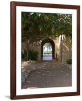Archway to Pool at Tierra del Sol Golf Club and Spa, Aruba, Caribbean-Lisa S^ Engelbrecht-Framed Photographic Print