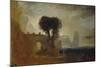 Archway with Trees by the Sea; Sketch for 'The Parting of Hero and Leander'-J. M. W. Turner-Mounted Giclee Print