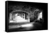 Archways And Light Beams, Fort Jefferson, FL-George Oze-Framed Stretched Canvas