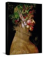 Arcimboldo: Summer, 1563-Giuseppe Arcimboldo-Stretched Canvas