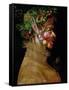 Arcimboldo: Summer, 1563-Giuseppe Arcimboldo-Framed Stretched Canvas