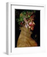 Arcimboldo: Summer, 1563-Giuseppe Arcimboldo-Framed Giclee Print