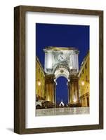 Arco Da Rua Augusta, Praca Do Comercio, Commercial Square, Baixa District, Lisbon, Portugal-Axel Schmies-Framed Photographic Print