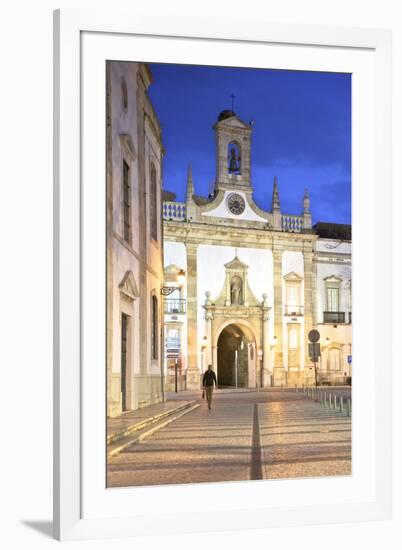 Arco da Vila, Faro, Eastern Algarve, Algarve, Portugal, Europe-Neil Farrin-Framed Photographic Print