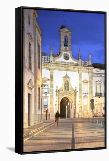 Arco da Vila, Faro, Eastern Algarve, Algarve, Portugal, Europe-Neil Farrin-Framed Stretched Canvas