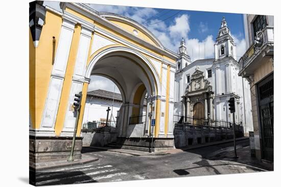 Arco De La Reina and El Carmen Alto Convent-Gabrielle and Michael Therin-Weise-Stretched Canvas