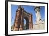 Arco de Triunfo de Barcelona, Barcelona, Catalonia, Spain, Europe-Frank Fell-Framed Photographic Print