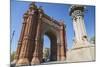 Arco de Triunfo de Barcelona, Barcelona, Catalonia, Spain, Europe-Frank Fell-Mounted Photographic Print