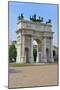 Arco Della Pace, Piazza Sempione, Milan, Lombardy, Italy, Europe-Peter Richardson-Mounted Photographic Print