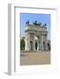 Arco Della Pace, Piazza Sempione, Milan, Lombardy, Italy, Europe-Peter Richardson-Framed Photographic Print