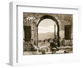 Arco Di Nerone, Pompeii, Italy, C1900s-null-Framed Giclee Print