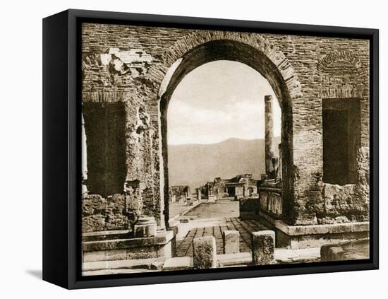 Arco Di Nerone, Pompeii, Italy, C1900s-null-Framed Stretched Canvas