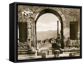 Arco Di Nerone, Pompeii, Italy, C1900s-null-Framed Stretched Canvas