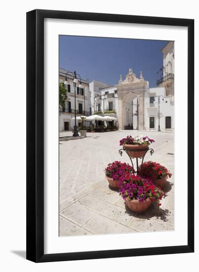 Arco Di Sant'Antonio, Porta Di Santa Stefano, Martina Franca, Valle D'Itria, Taranto District-Markus Lange-Framed Photographic Print