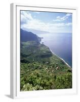 Arco Do Sao Jorge, Madeira, Portugal-Walter Bibikow-Framed Premium Photographic Print