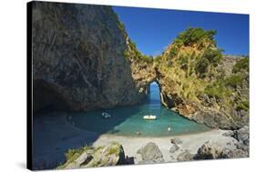 Arco Magno, San Nicola Arcella, Capo Scalea, Calabria, Italy-Katja Kreder-Stretched Canvas