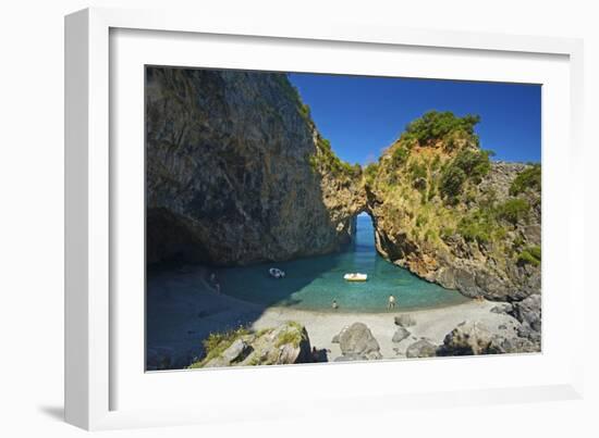 Arco Magno, San Nicola Arcella, Capo Scalea, Calabria, Italy-Katja Kreder-Framed Photographic Print