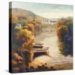 Harbor at Dusk-Arcobaleno-Stretched Canvas