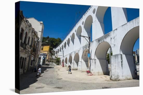 Arcos Da Lapa (Carioca Aqueduct) in Lapa, Rio De Janeiro, Brazil, South America-Michael Runkel-Stretched Canvas