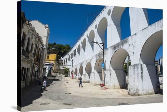 Arcos Da Lapa (Carioca Aqueduct) in Lapa, Rio De Janeiro, Brazil, South America-Michael Runkel-Stretched Canvas