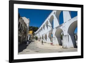 Arcos Da Lapa (Carioca Aqueduct) in Lapa, Rio De Janeiro, Brazil, South America-Michael Runkel-Framed Photographic Print