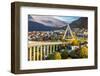 Arctic Cathedral in Tromso City in Northern, Norway - Architecture Background-Mikhail Varentsov-Framed Photographic Print