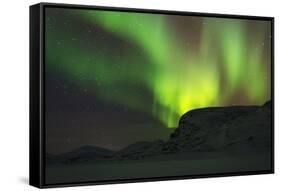 Arctic Circle, Lapland, Scandinavia, Sweden, Abisko National Park-Christian Kober-Framed Stretched Canvas